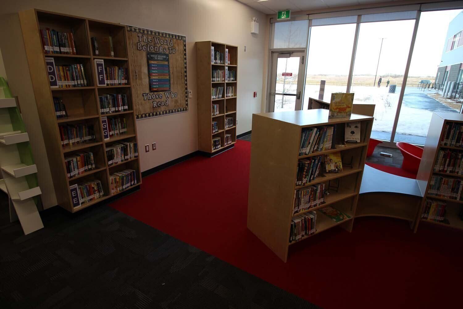 Library shelving and display